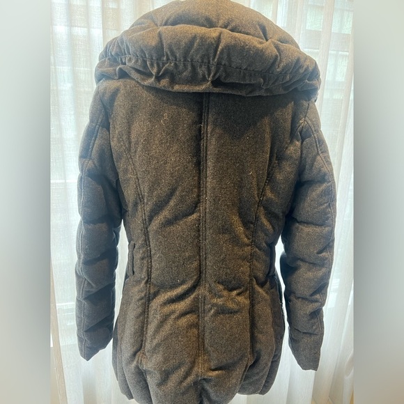 Extremely warm! Stylish grey puffer coat - Picture 9 of 9